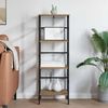 vidaXL Bücherregal Artisan-Eiche 40 x 29,5 x 115 cm Holzwerkstoff 883909 Bild 4