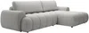 Vente-unique - FRIDORA Sofa Stoff Grau - B 168 cm x H 81 cm x L 272 cm Bild 3