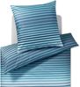 JOOP! Bettwäsche Shutter 4109 02 Ocean Mako Satin 155 x 220 + 80 x 80 cm Bild 2
