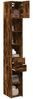 vidaXL Hochschrank Schmal Räuchereiche 30x42,5x225 cm Holzwerkstoff 3281270 Bild 3