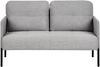 2-Sitzer Sofa grau LAHTI Bild 1