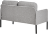 2-Sitzer Sofa grau LAHTI Bild 5