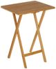 DRW Klappbarer Beistelltisch aus Holz in Natur Bild 1