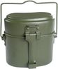 normani Geschirr-Set Bundeswehr Essgeschirrset Camping Kochgeschirr (4-tlg), 1 Personen, Edelstahl, Camping Geschirr Essgeschirr Outdoor Besteck Kochgeschirr Bild 3
