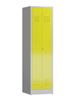 Spind Mehrzweckschrank Spindschrank 1800 x 500 x 500 mm, lichtgrau/zinkgelb Bild 2