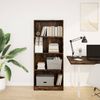 vidaXL Bücherregal Räuchereiche 60x24x143 cm Holzwerkstoff 857816 Bild 3