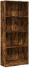 vidaXL Bücherregal Räuchereiche 60x24x143 cm Holzwerkstoff 857816 Bild 2