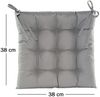 JACK Stuhlkissen JACK Outdoor 38x38cm Sitzkissen Lounge Kissen Sitzkissen Wasserfest, mit Lotus Effekt, robust, strapazierfähig, für Innen & Außen Bild 2