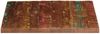 vidaXL Tischplatte 80x80x2,5 cm Quadratisch Altholz Massiv 371079 Bild 4
