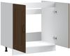 vidaXL Spülenunterschrank Kalmar Braun Eichen-Optik 80x46x81,5 cm 853454 Bild 5