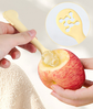 ABC 6-teiliges grünes Baby-Trainingslöffel-Set aus lebensmittelechtem Silikon, geeignet für Babys ab einem Jahr zum selbstständigen Essen. Babylö Bild 4