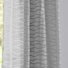 Kutti Vorhang Enya (1 St), Ösen, halbtransparent, Ausbrenner, modernes Design Bild 3