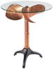Maritimer Design-Tisch ELICA H73cm kupfer-schwarz Beistelltisch Aluminium Schiffsschraube Bild 5