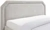 Vente-unique - INASTO Bett Stoff Beige - B 214,5 cm x H 114 cm x L 191 cm Bild 4