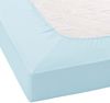 Janine Mako Jersey Spannbetttuch Bettlaken 140-160x200 cm OVP 5007 12 hellblau Bild 2