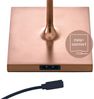 LED Tischleuchte, bronze, Touchdimmer, Akku, H 38 cm Bild 2