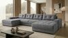 Ecksofa MODENA 320 cm x 185 cm – Stoff: SAWANA Silber 21 Farbe: Grau Bild 2