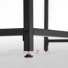 Vasagle Schreibtisch, Industrie-Design, Stahl, Greige-schwarz, 140 x 60 x 76 cm Bild 4