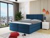 Boxspringbett Rebos, Blau, 140x200 cm Bild 2