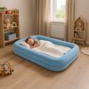 Deluxe Kids Flocked Airbed with Kids Double Action Hand Pump 172 x 112 x 30 cm with Double Action Hand Pump Bild 2