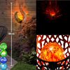 2er Set LED Solarleuchten, verschiedene Flammen Designs Bild 2