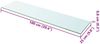 vidaXL Regalböden 2 Stk. Glas Transparent 100x25 cm 3051585 Bild 4