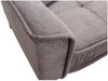 Schlafsofa Sofa 3-Sitzer FLORENCE Stoff Bubble Blau Bild 5