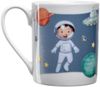 Leonardo BAMBINI Avventura Kindergeschirr Set mit Besteck 7-teilig - Weltall Bild 5