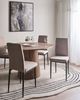 Esszimmerstuhl 4er Set RINER Stoff Taupe Bild 3
