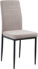 Esszimmerstuhl 4er Set RINER Stoff Taupe Bild 4