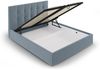 Micadoni Bett Phaedra Samt Blau 160x200 Bild 3