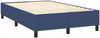 Boxspringbett mit Matratze & LED Stoff Blau 120x200 cm, Härtegrad: H2 [3135187] Bild 5