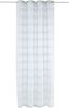 OTTO home Gardine Sirii (1 St), Ösen, halbtransparent, Polyester, Halbtransparent, angenehme Haptik, mit Streifen, modern Bild 2