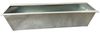 2er Set Zink Paletten Blumenkästen - Einsatz 38cm groß Silber - aus Metall verzinkt - Zinkkasten Pflanzkasten Balkonkasten Blumentopf für Europaletten Bild 2