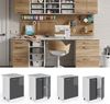Unterschrank R-Line Anthrazit Hochglanz 60 cm mit Türen, mit Arbeitsplatte Vicco Bild 2