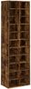 vidaXL Schuhregal Räuchereiche 54x34x183 cm Holzwerkstoff 815300 Bild 2