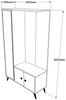 Luxusbetten24 Garderobe Sondrio Bild 3
