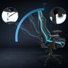 hjh OFFICE Gamingstuhl GAMEBREAKER SX 04 Stoff, Kunstleder Schwarz/Türkis Bild 3