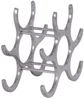 Weinregal Design 24 cm für 6 Flaschen Aluminium Silber Bild 3