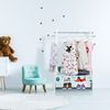Relaxdays Kleiderständer für Kinder Hunde-Motiv Bild 3