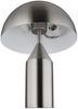 Tischlampe, Metall, nickel matt, weiß matt, H 39 cm Bild 4