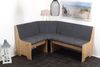 Stolebaenk Eckbankgruppe Bremen MANITI, (Eckbank Set, 1xEckbank, 1xTisch, 2x Stuhl), Beidseitig aufbaubar Bild 2