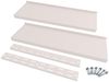 vidaXL Schweberegale mit 2 Böden 2 Stk. Edelstahl 300x30 cm 3055901 Bild 4