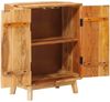 vidaXL Stauraumschränke mit Tür Braun 55 x 35 x 75 cm Massivholz Mango 4104623 Bild 3