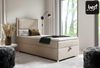 Best for Home Boxspringbett K11 SINGLE mit Bettkasten (Beige 80x200) Bild 2