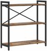 vidaXL Bücherregal Altholz 80 x 30 x 85 cm Holzwerkstoff 868429 Bild 2