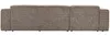 Vente-unique - TEJAMI Sofa Stoff Schokoladenbraun - B 160 cm x H 78 cm x L 322 cm Bild 3