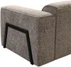 Vente-unique - TEJAMI Sofa Stoff Schokoladenbraun - B 160 cm x H 78 cm x L 322 cm Bild 4