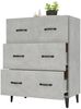 vidaXL Sideboard Betongrau 69,5 x 34 x 90 cm Holzwerkstoff [812163] Bild 4