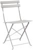 vidaXL Gartenklappstuhl 2 pcs Beige 42 x 46 x 82cm Metall 42002959 Bild 4